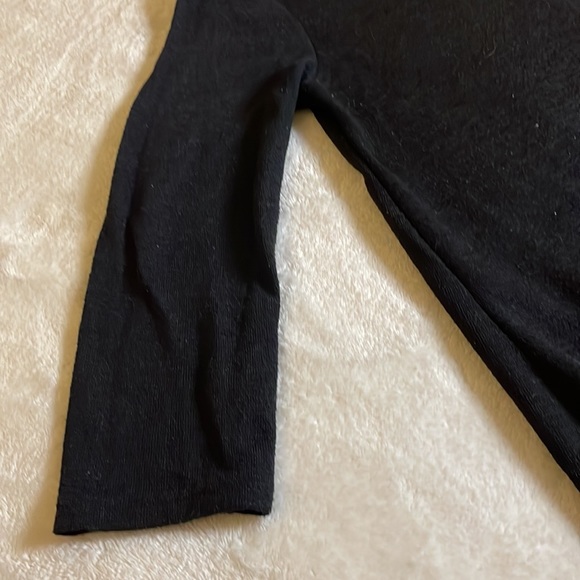 Arizona Jean Co. Black Long Sleeve with Lace Detail size M - Picture 5 of 9